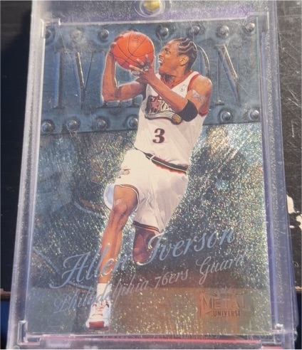1998-99 Fleer Metal Universe #33 Allen Iverson — front