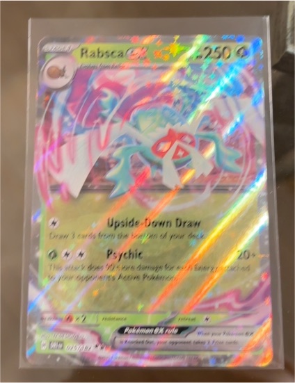 2025 Pokémon TCG #025 Rabsca ex — front