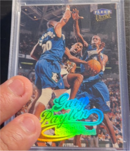 1998-99 Fleer Ultra #74 Gary Payton — front