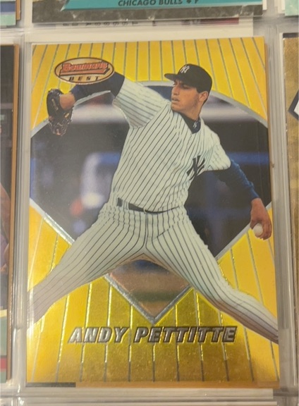 1996 Bowman's Best #24 Andy Pettitte — front