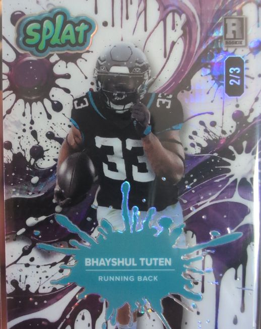 2025 Wild Card Splat #2/3 Bhayshul Tuten — front