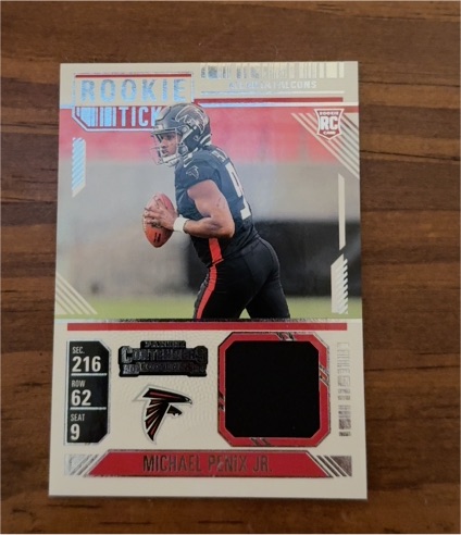 2024 Panini Contenders #RTS-MPJ Michael Penix Jr. — front