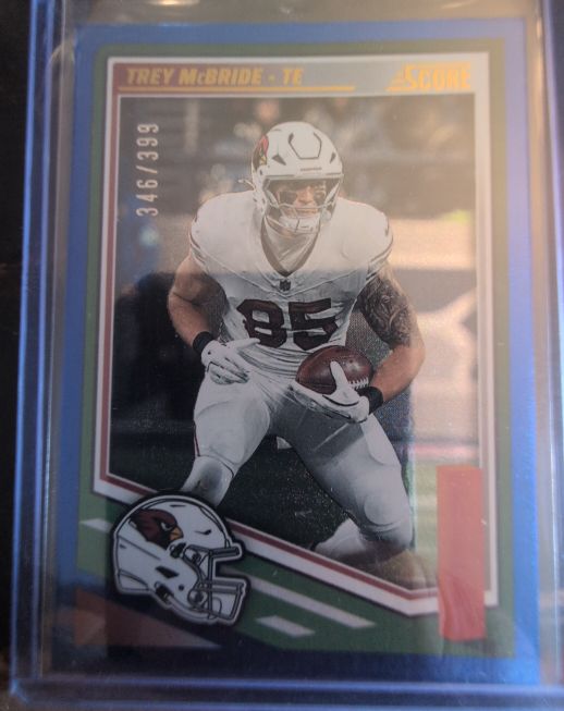 2025 Panini Score #5 Trey McBride — front