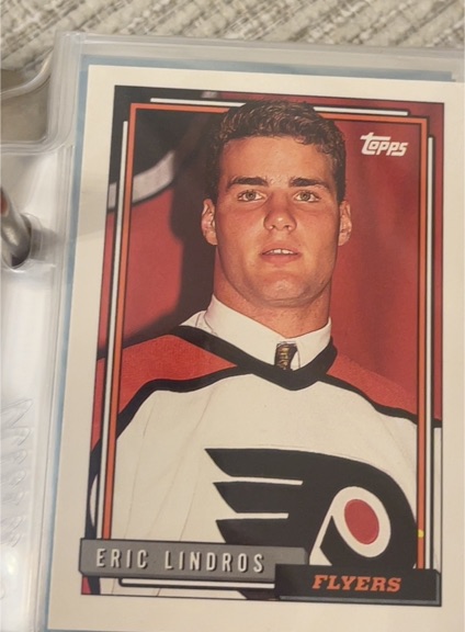1992-93 Topps #529 Eric Lindros — front