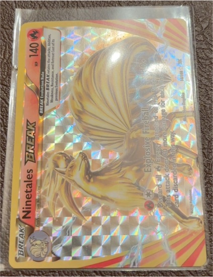 2016 Pokémon XY Evolutions #16 Ninetales BREAK — front
