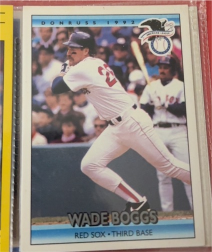 1992 Donruss #23 Wade Boggs — front