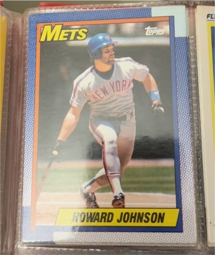 1990 Topps #680 Howard Johnson — front