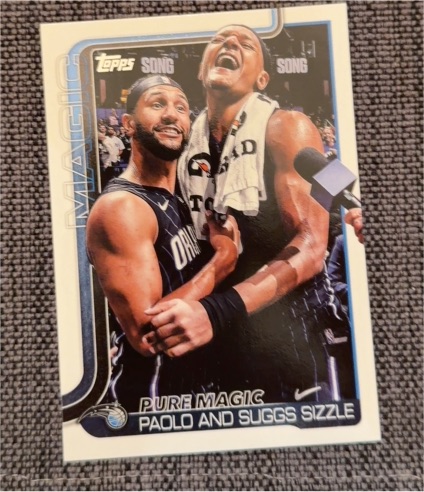 2025-26 Topps #271 Pure Magic Paolo and Suggs Sizzle Orlando Magic — front