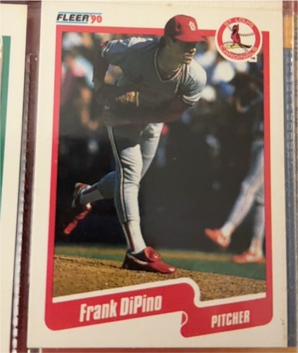 1990 Fleer #249 Frank DiPino — front