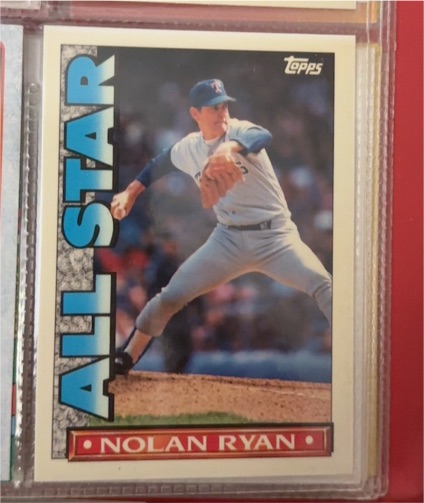 1989 Topps #530 Nolan Ryan — front