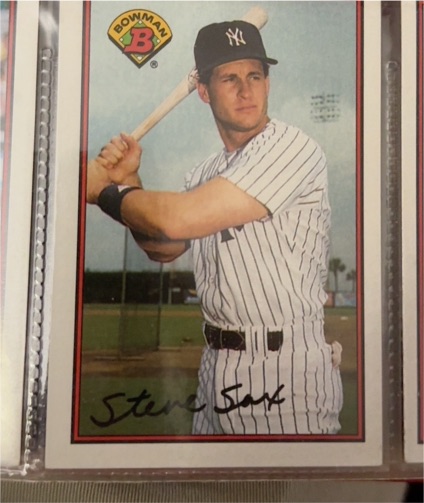 1989 Bowman #178 Steve Sax — front