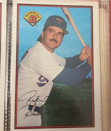 1989 Bowman #237 Rafael Palmeiro — front