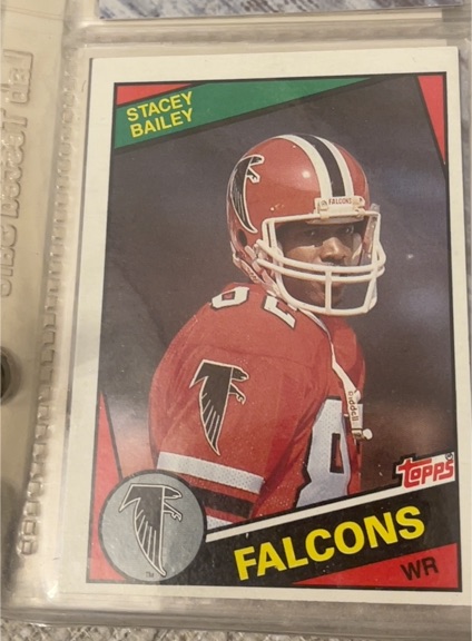 1984 Topps #211 Stacey Bailey — front