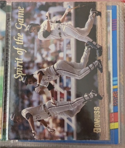 1993 Donruss Spirit of the Game #SG6 Frank Thomas — front