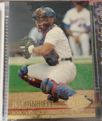 1994 Fleer Ultra #132 Ivan Rodriguez — front