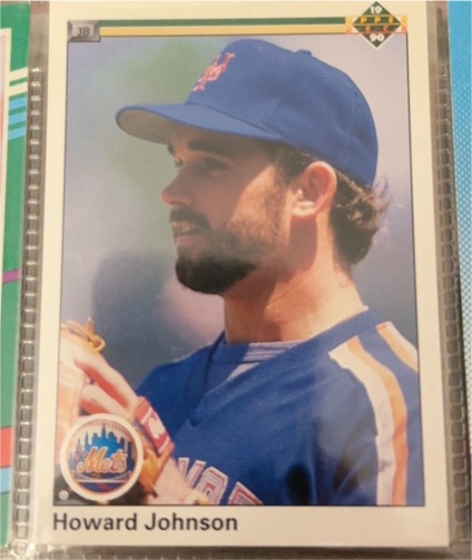 1990 Upper Deck #263 Howard Johnson New York Mets — front