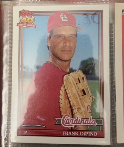 1991 Topps #112 Frank DiPino — front