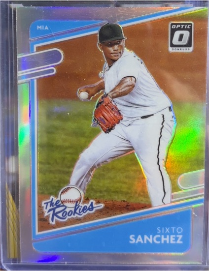 2021 Donruss Optic The Rookies #TR8 Sixto Sanchez — front