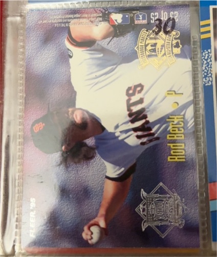 1995 Fleer All-Stars #25 Rod Beck — front