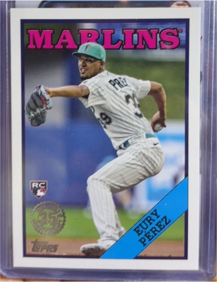 2023 Topps Update #88US-28 Eury Perez — front