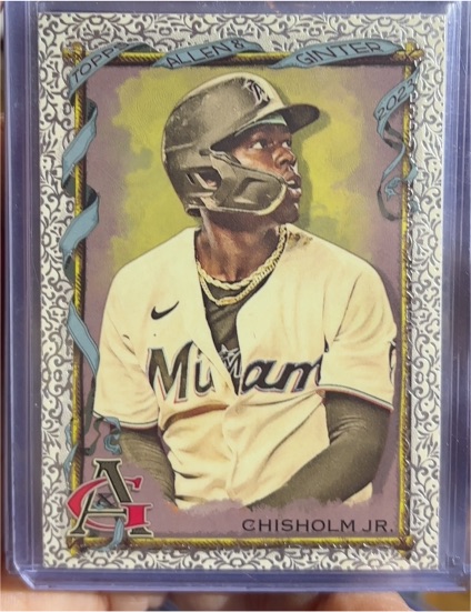 2023 Topps Allen & Ginter #23 Jazz Chisholm Jr. — front