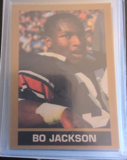 1990 Broder All American College Sensation Bo Jackson — front
