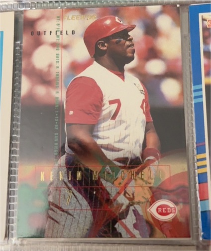 1995 Fleer #579 Kevin Mitchell — front