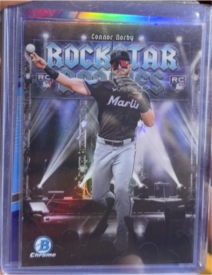 2025 Bowman #RR-13 Connor Norby Rockstar Rookies — front