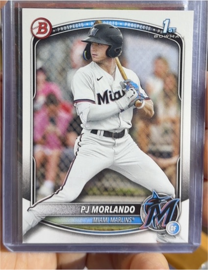 2025 Bowman #BP-91 PJ Morlando — front