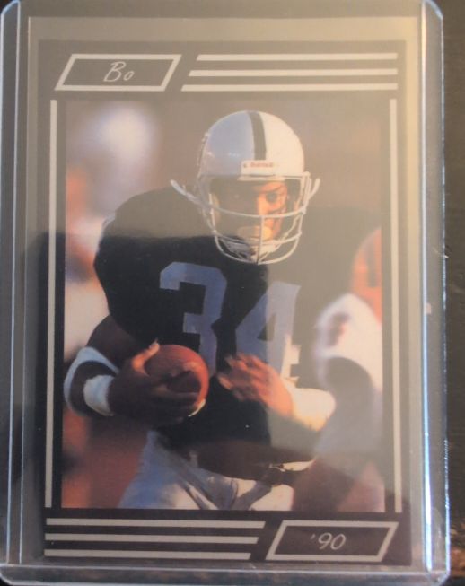 1990 Action Packed Black Border #NNO Bo Jackson — front