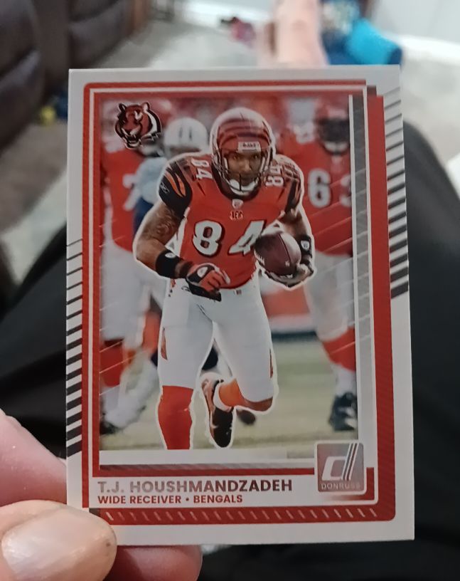 2025 Donruss #195 T.J. Houshmandzadeh — front