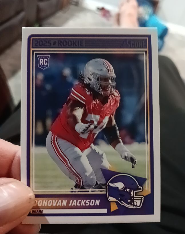 2025 Panini Score #90 Donovan Jackson — front