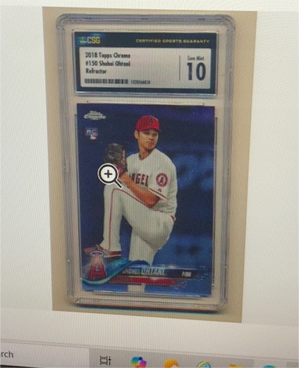 2018 Topps Chrome #150 Shohei Ohtani — front