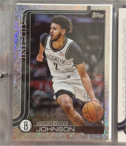2025-26 Topps #13 Cameron Johnson — front