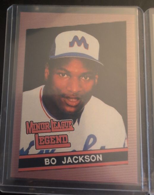 1991 Minor League Legend #NNO Bo Jackson Memphis Chicks — front