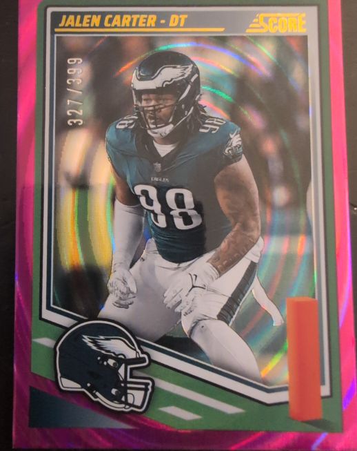 2025 Panini Score #64 Jalen Carter — front