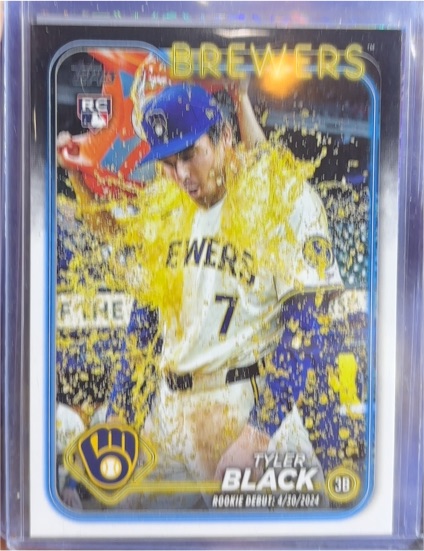 2024 Topps Chrome Update #USC124 Tyler Black — front
