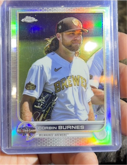 2022 Topps Chrome Update #ASGC-40 Corbin Burnes — front