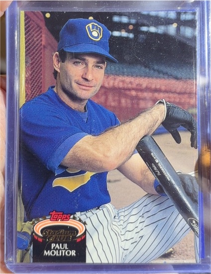 1992 Topps Stadium Club #230 Paul Molitor — front