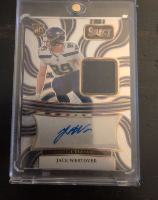 2024 Panini Select Signature Memorabilia #SM-JW Jack Westover — front