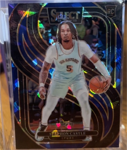 2024-25 Panini Select Premier Level #175 Stephon Castle — front