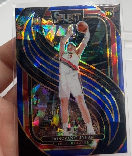 2024-25 Panini Select Premier Level #199 Donovan Clingan — front