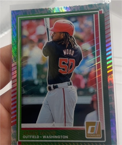 2025 Donruss #41 James Wood — front