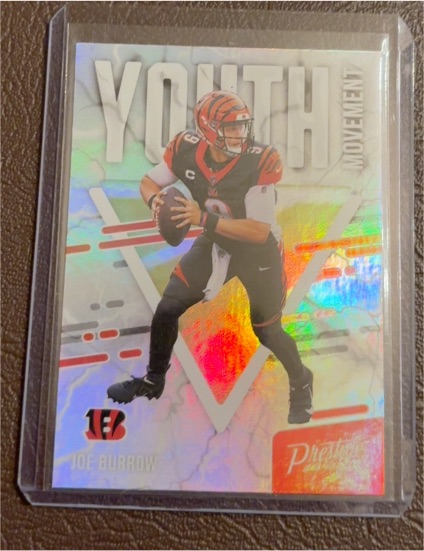2021 Panini Prestige #YM-17 Joe Burrow — front