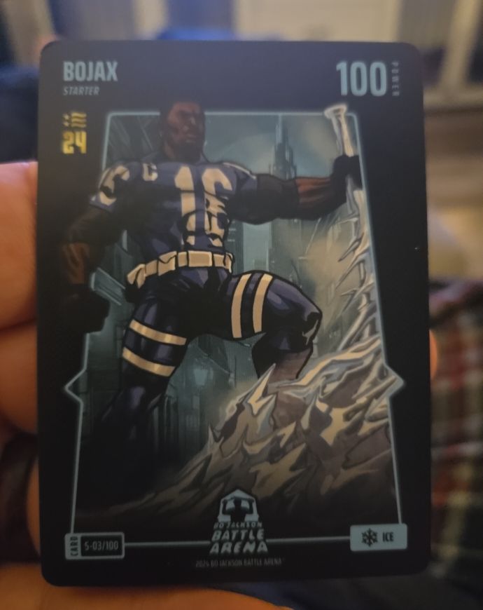 2024 Bo Jackson Battle Arena #5-03/100 Bojax — front