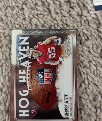 2025 Panini Absolute Hog Heaven #HH-GKT George Kittle — front