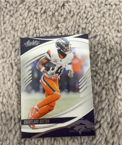 2025 Panini Absolute Football Courtland Sutton — front