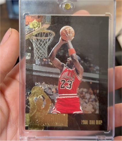 1995-96 Upper Deck The Jordan Collection #JC17 Michael Jordan — front