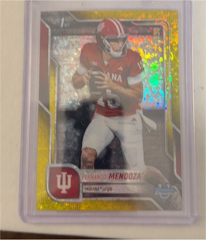 2025 Bowman Chrome University #109 Fernando Mendoza — front