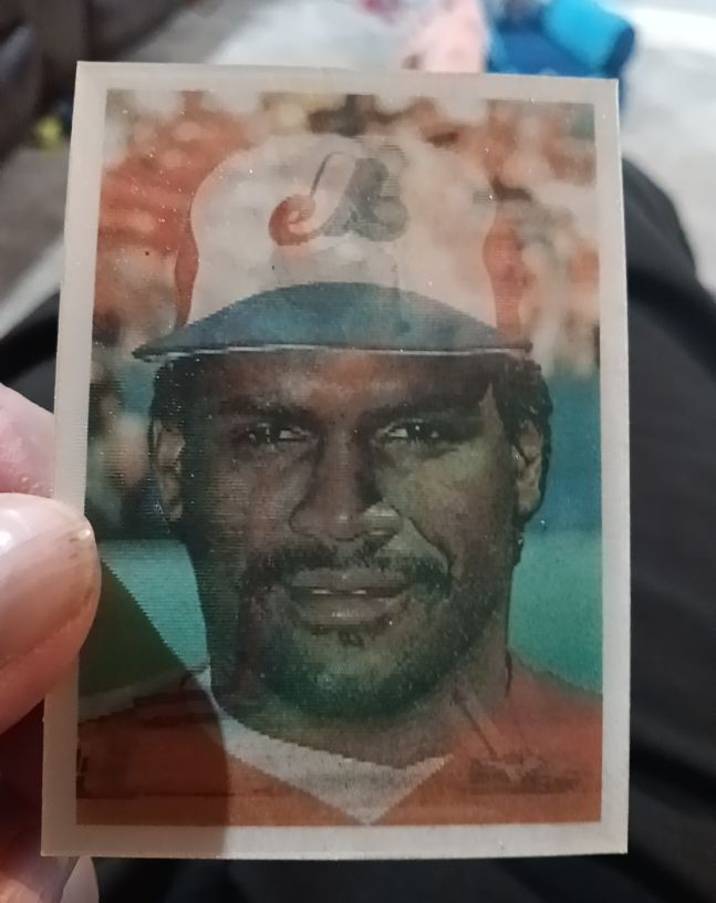 1986 Sportflics #11 Tim Raines — front